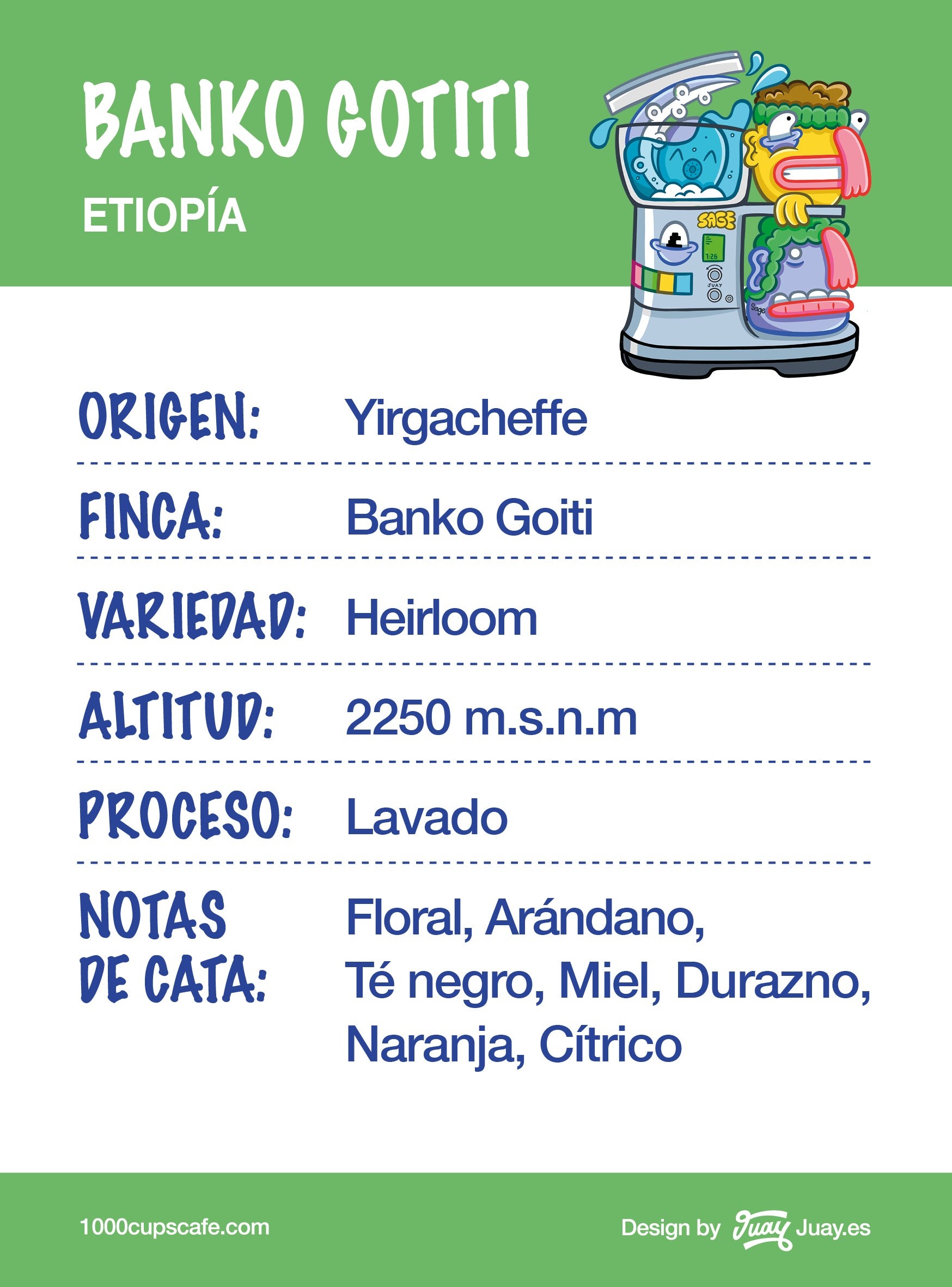 Etiopía - Banko Gotiti