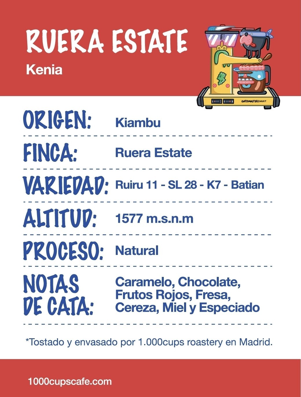 Kenia - Ruera Estate