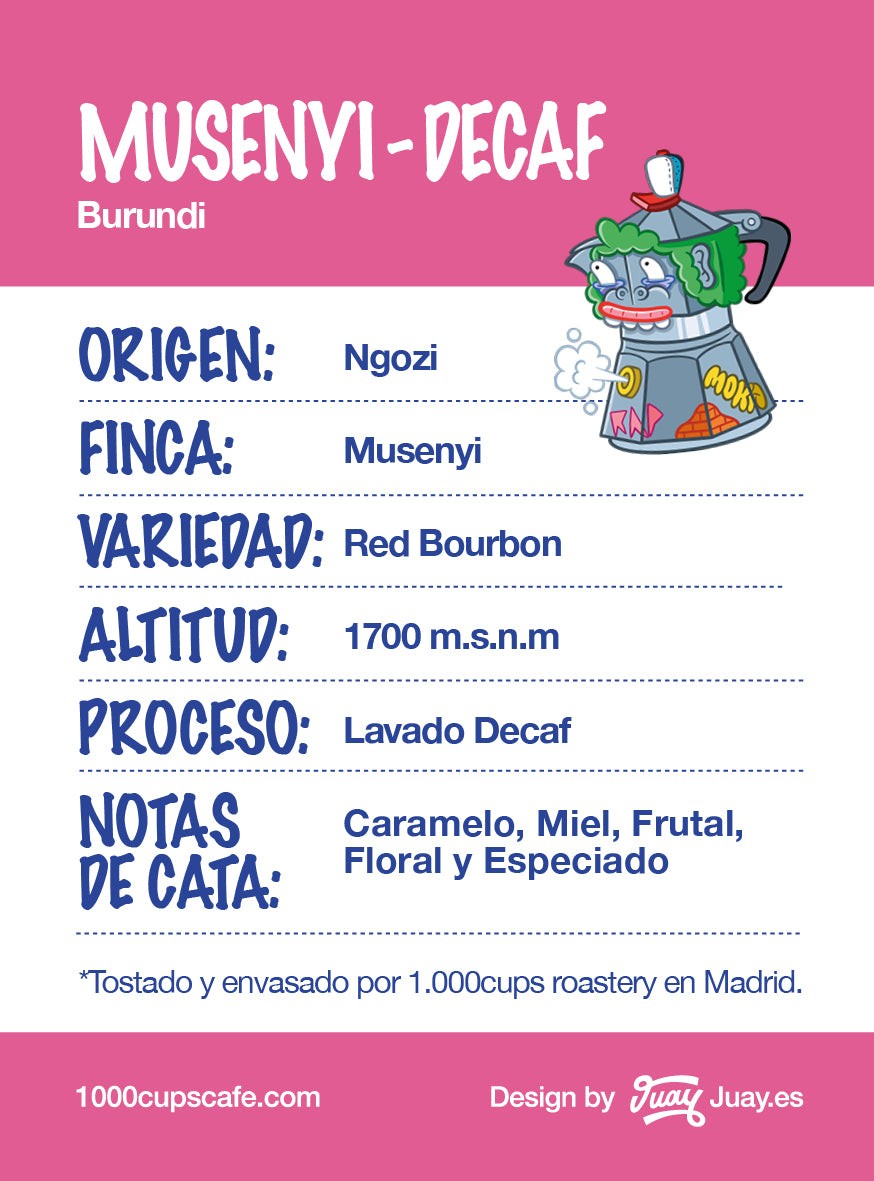 Burundi, Musenyi Decaf