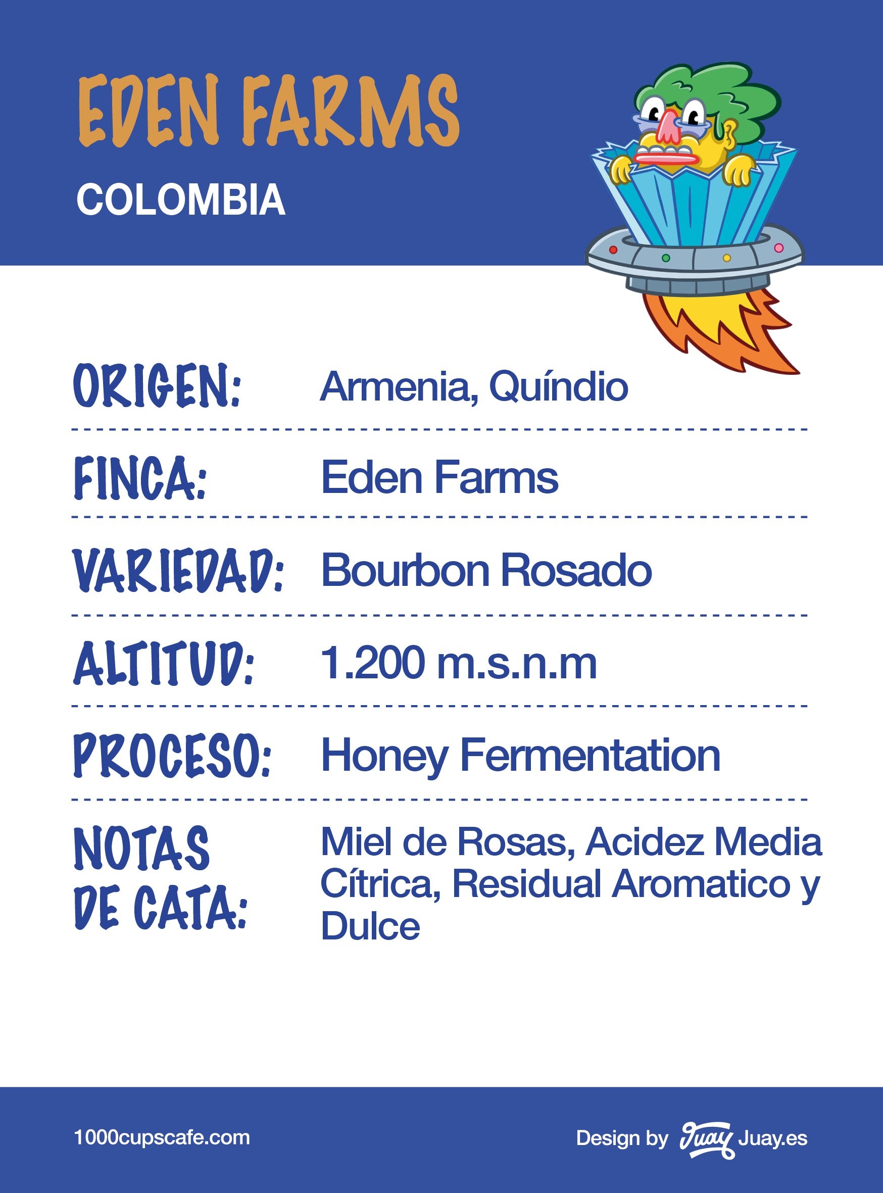 Colombia, Eden Farms - 90 p