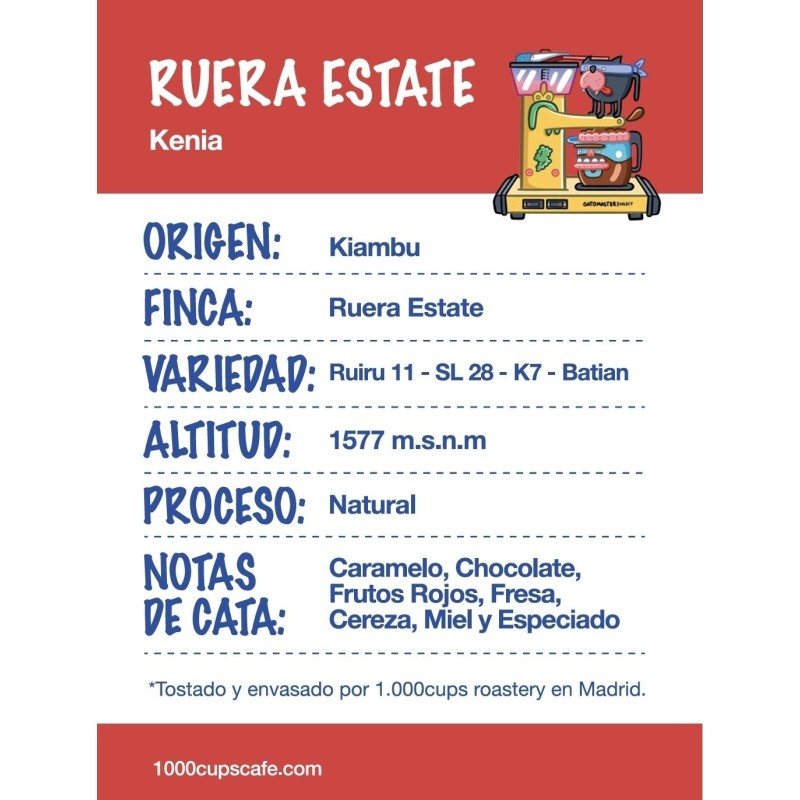 Kenia - Ruera Estate