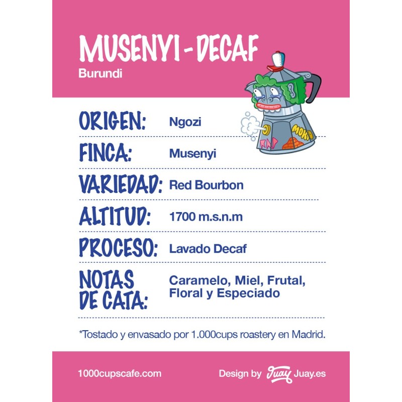 Burundi, Musenyi Decaf